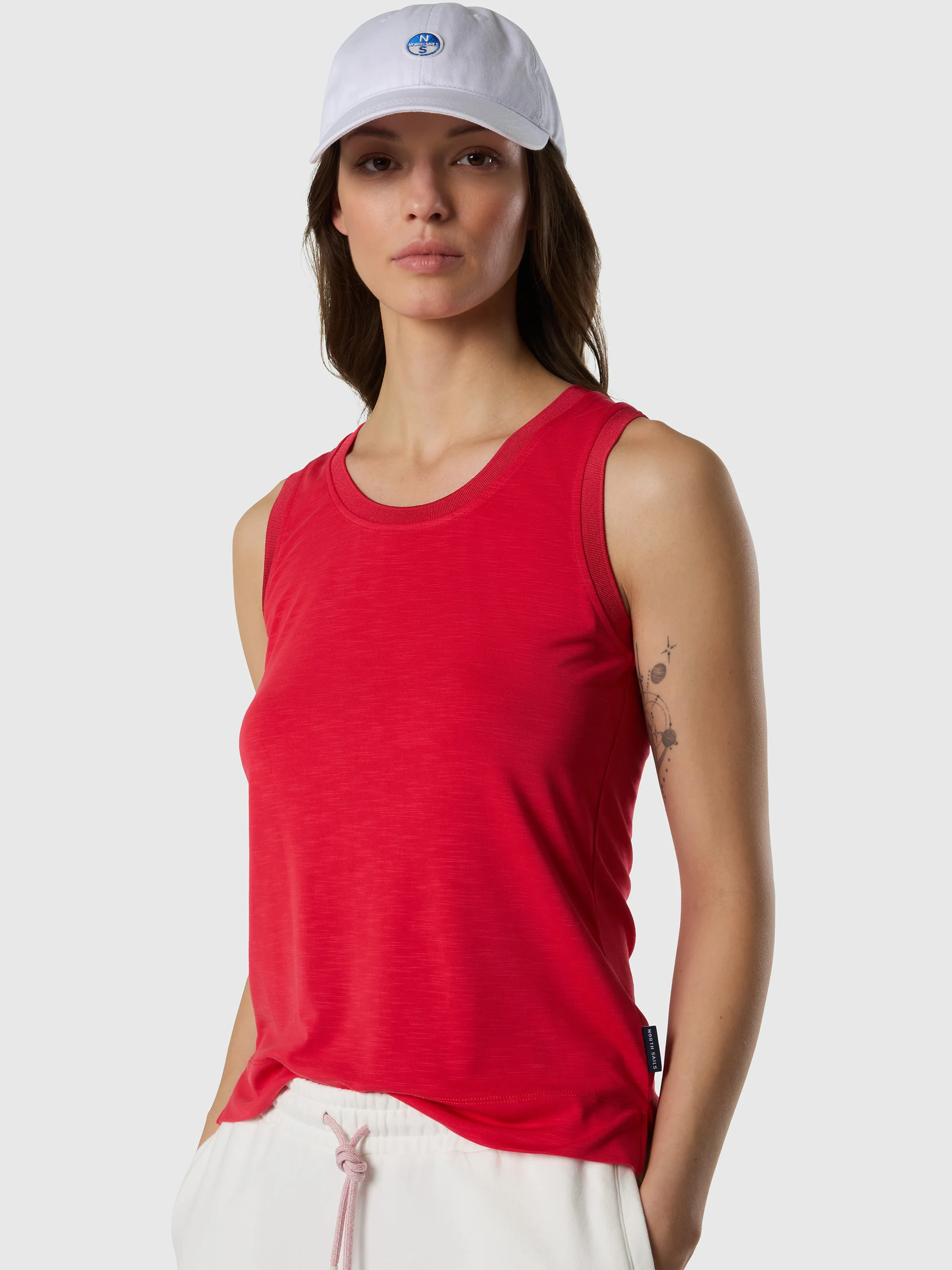 Slub jersey tank top - Image 8