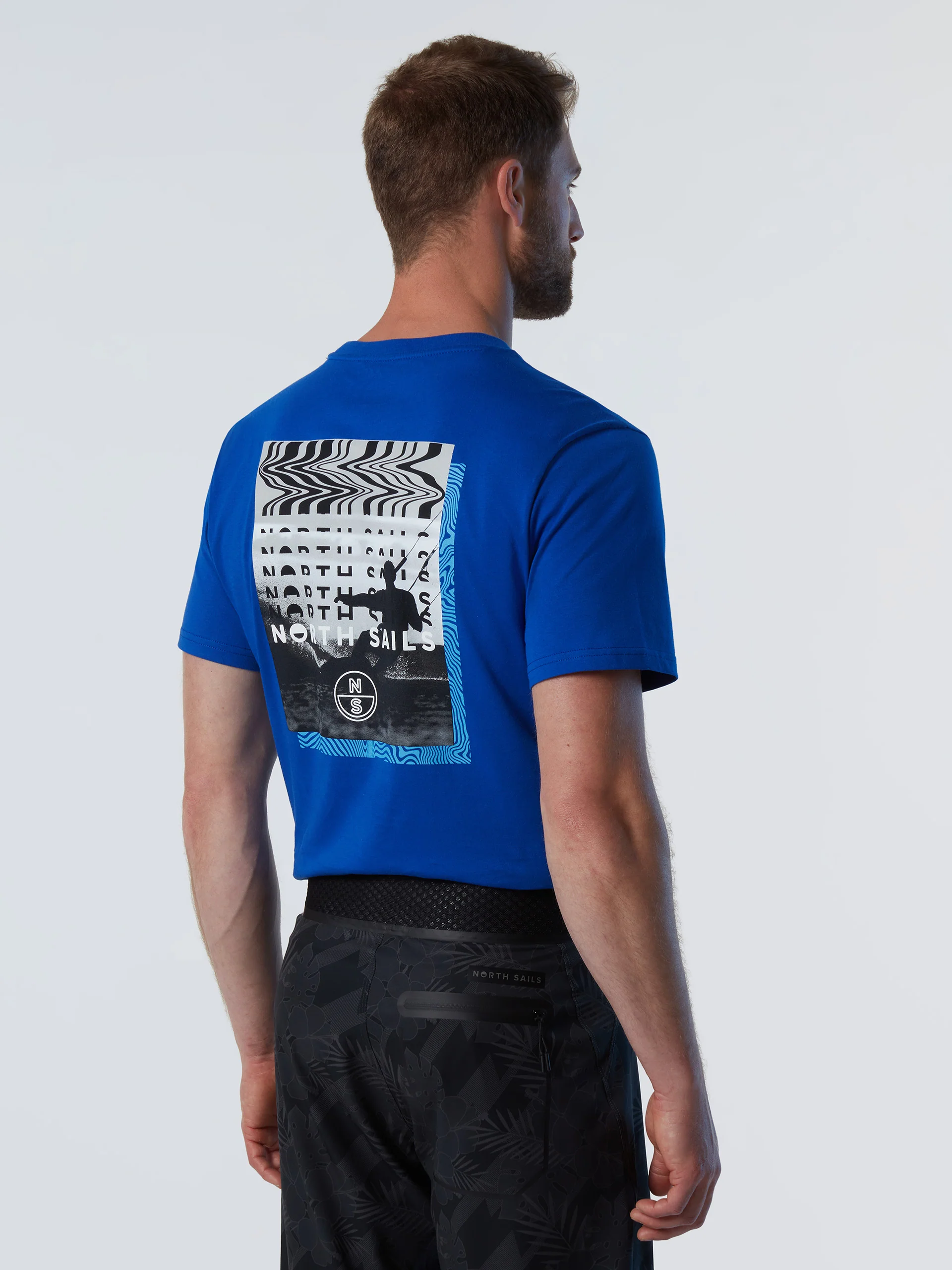 Printed tech board shorts - Image 4