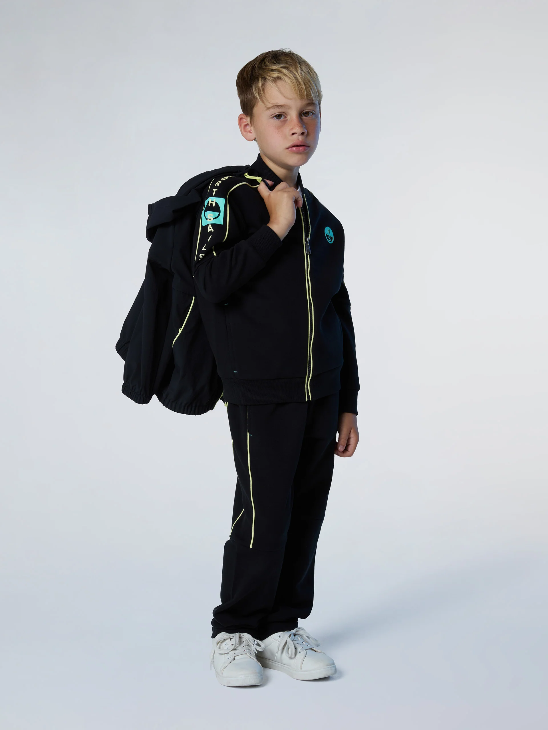 Tracksuit with contrast piping - Image 2