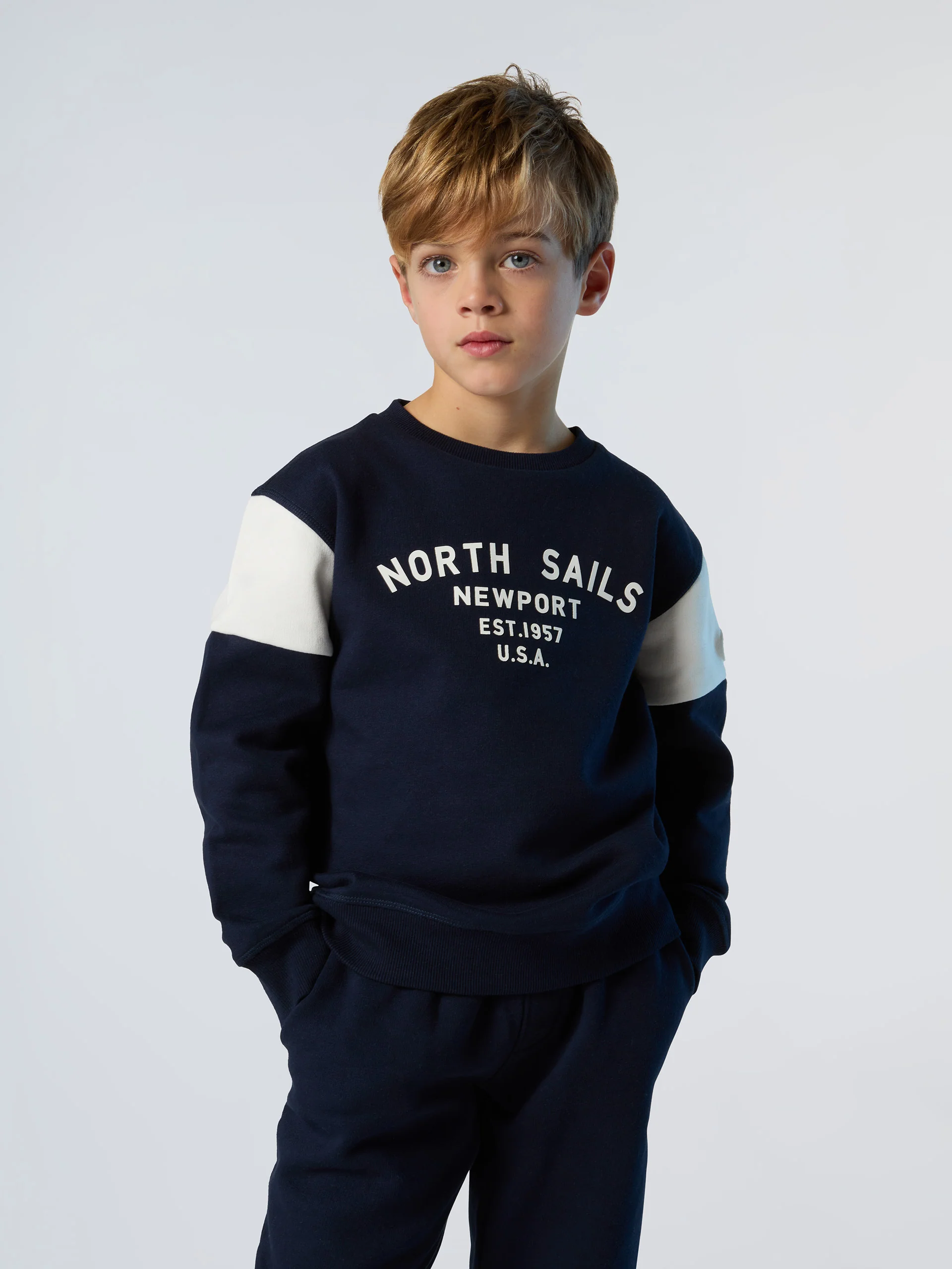 Tracksuit with Newport print