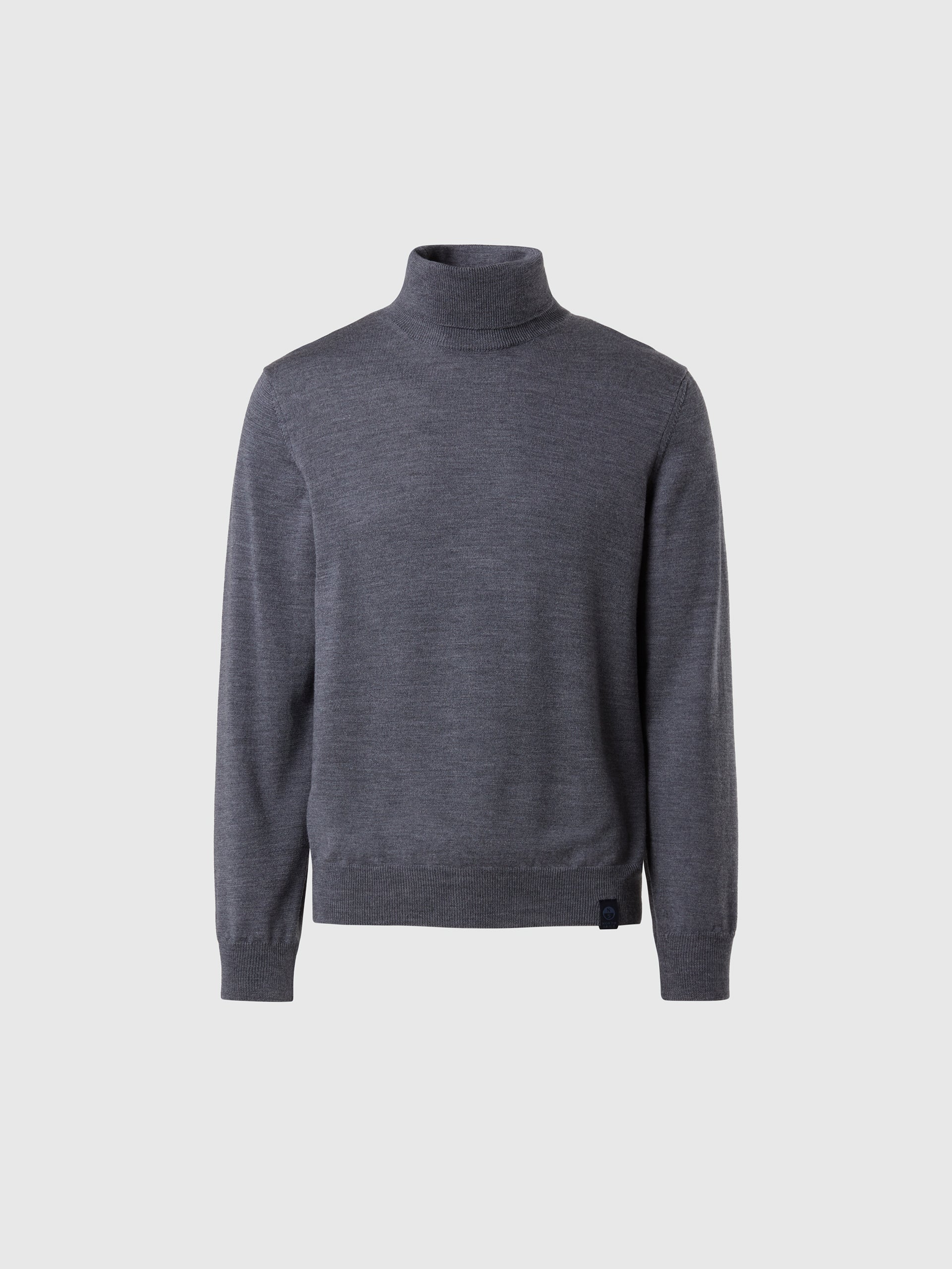 Merino wool turtle-neck sweater - Image 15