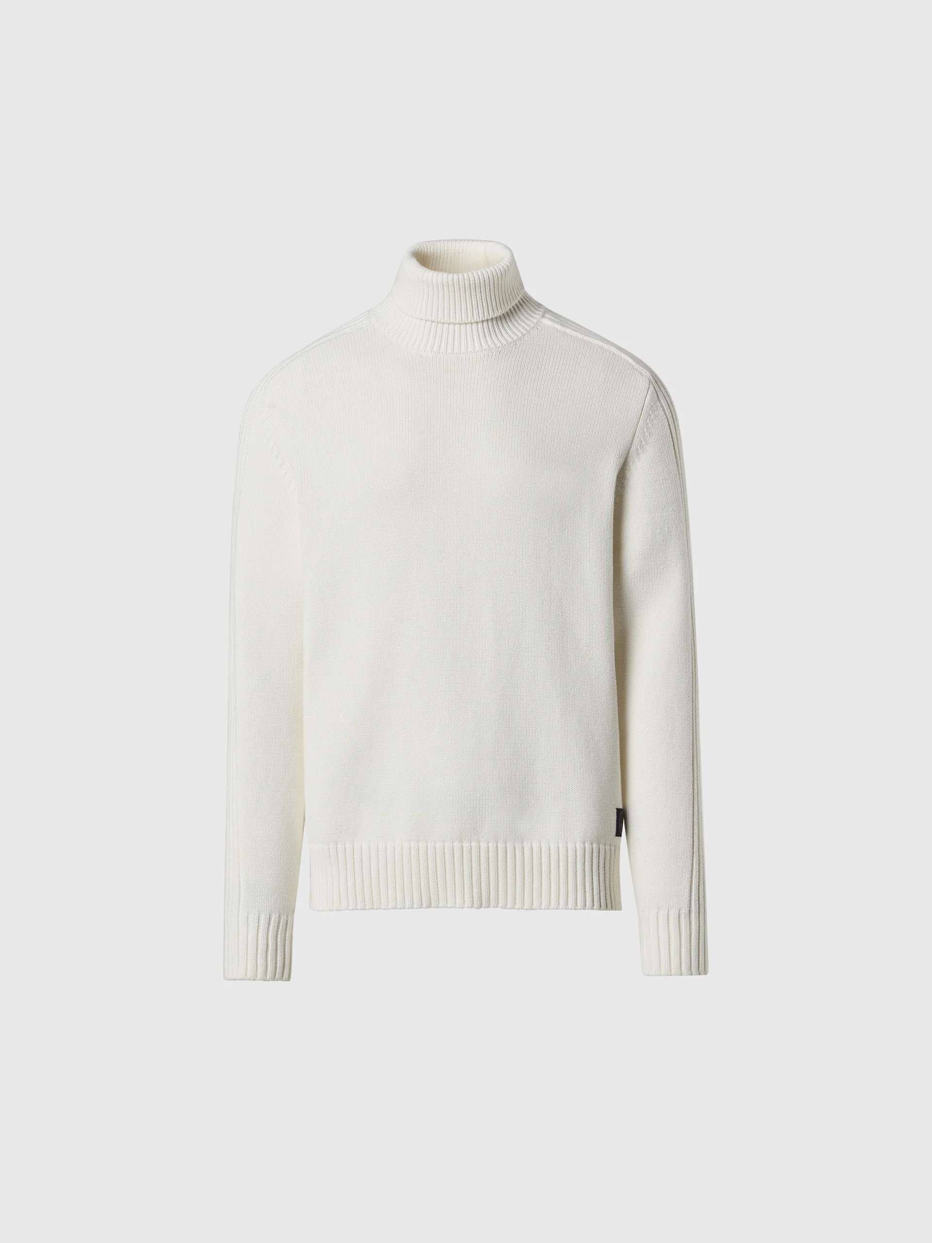 Turtle-neck sweater with ribbing - Image 3