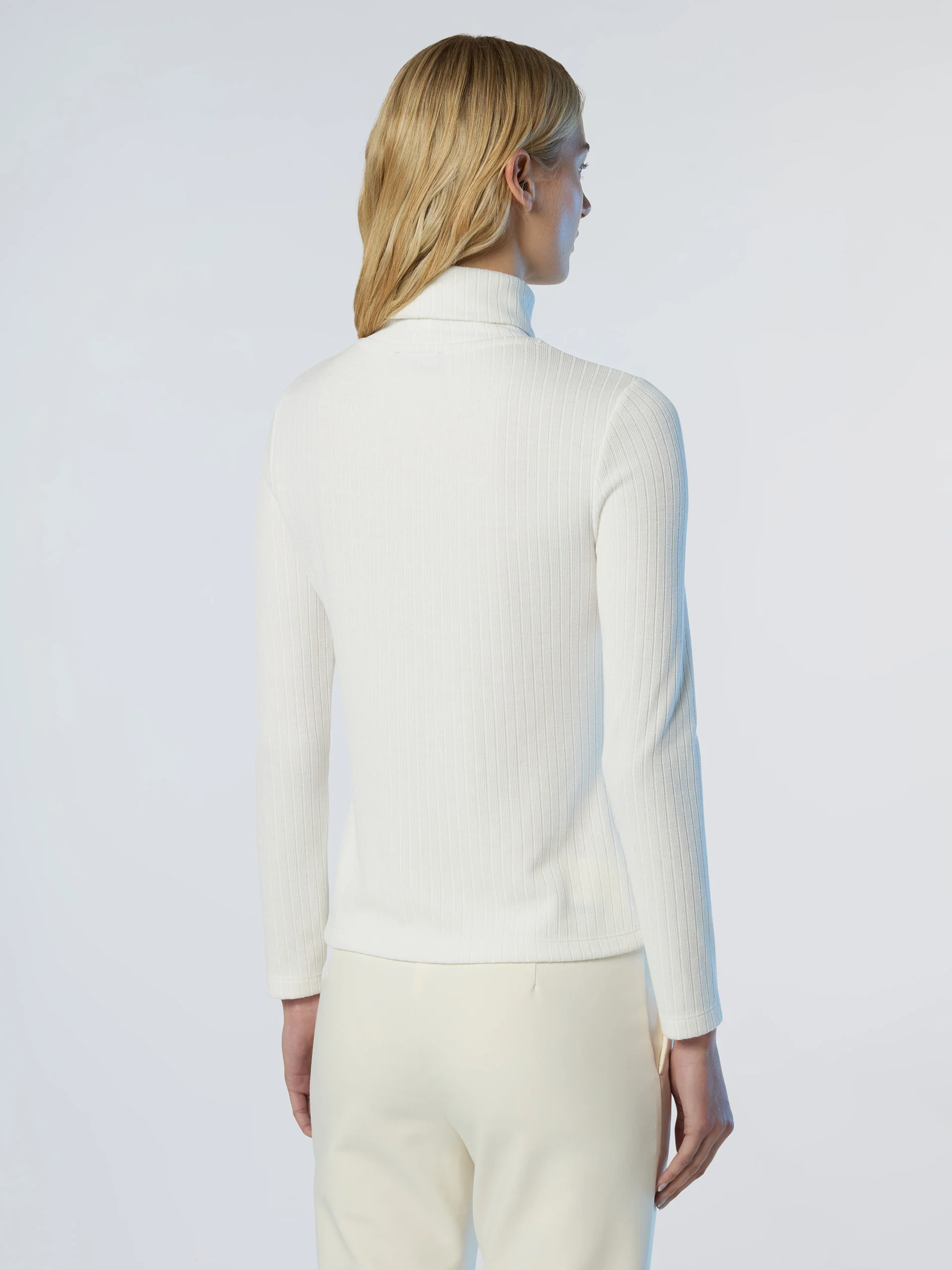 Ribbed jersey turtle-neck - Image 4