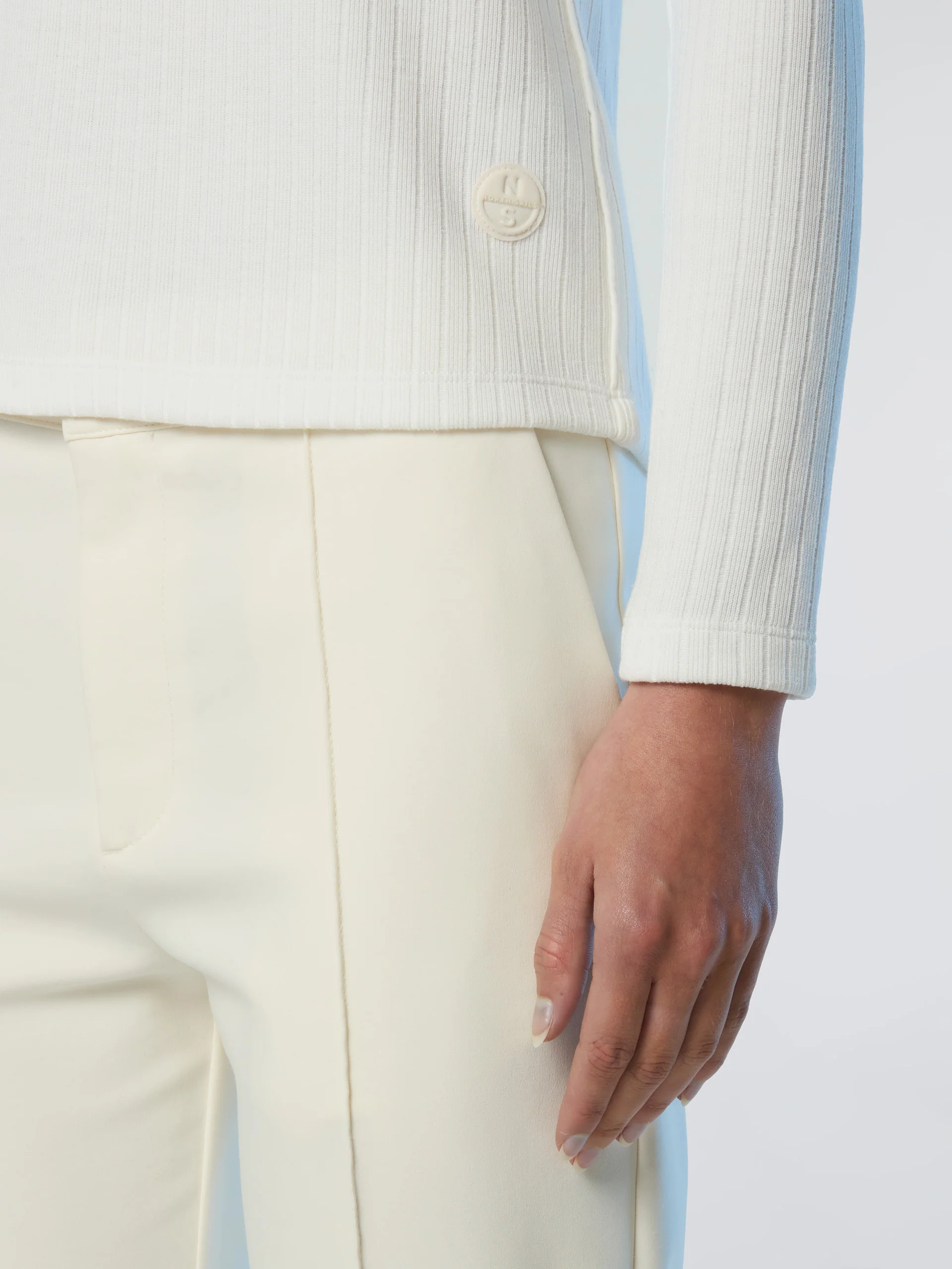 Ribbed jersey turtle-neck - Image 6