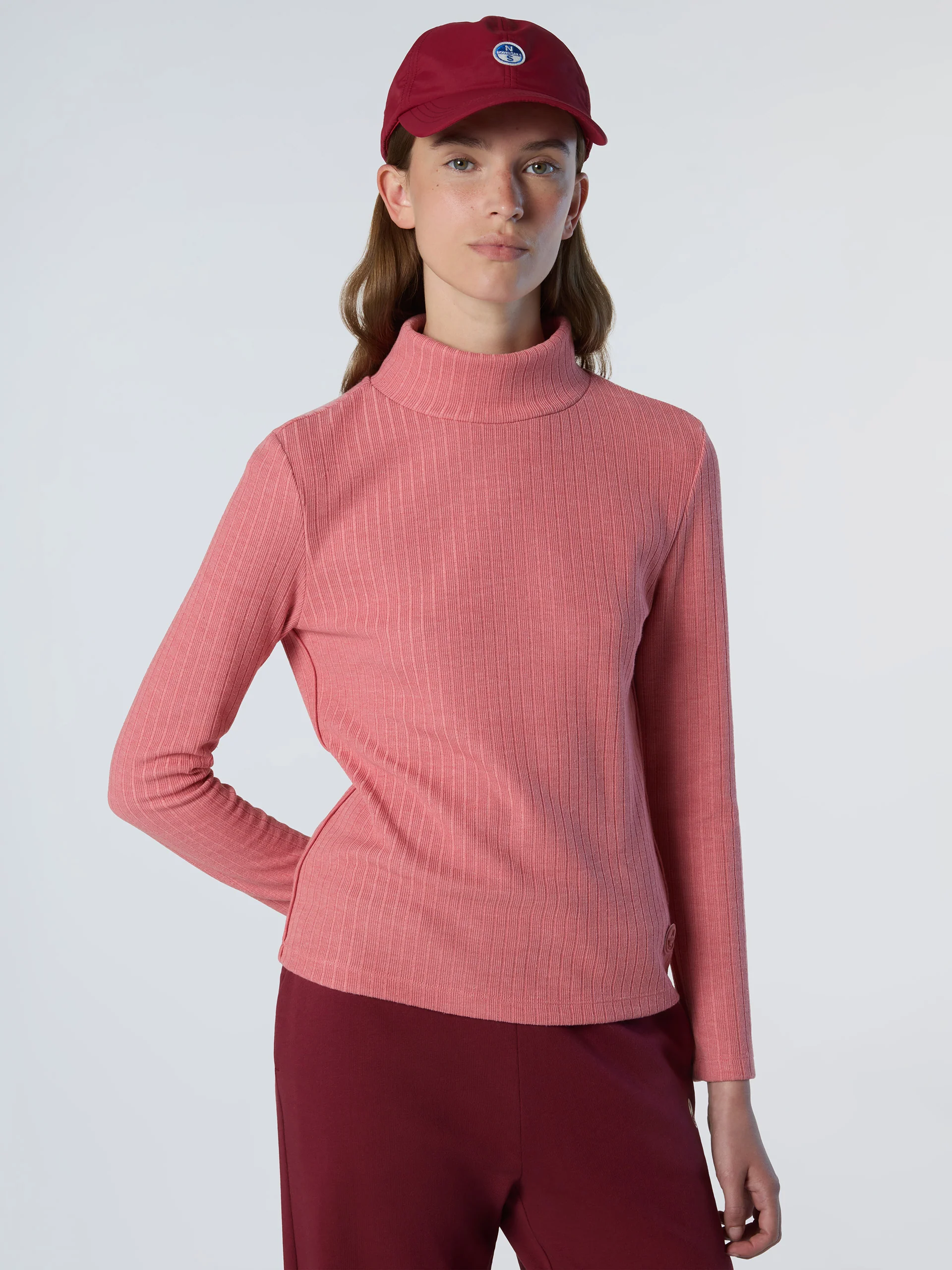 Ribbed jersey turtle-neck - Image 8