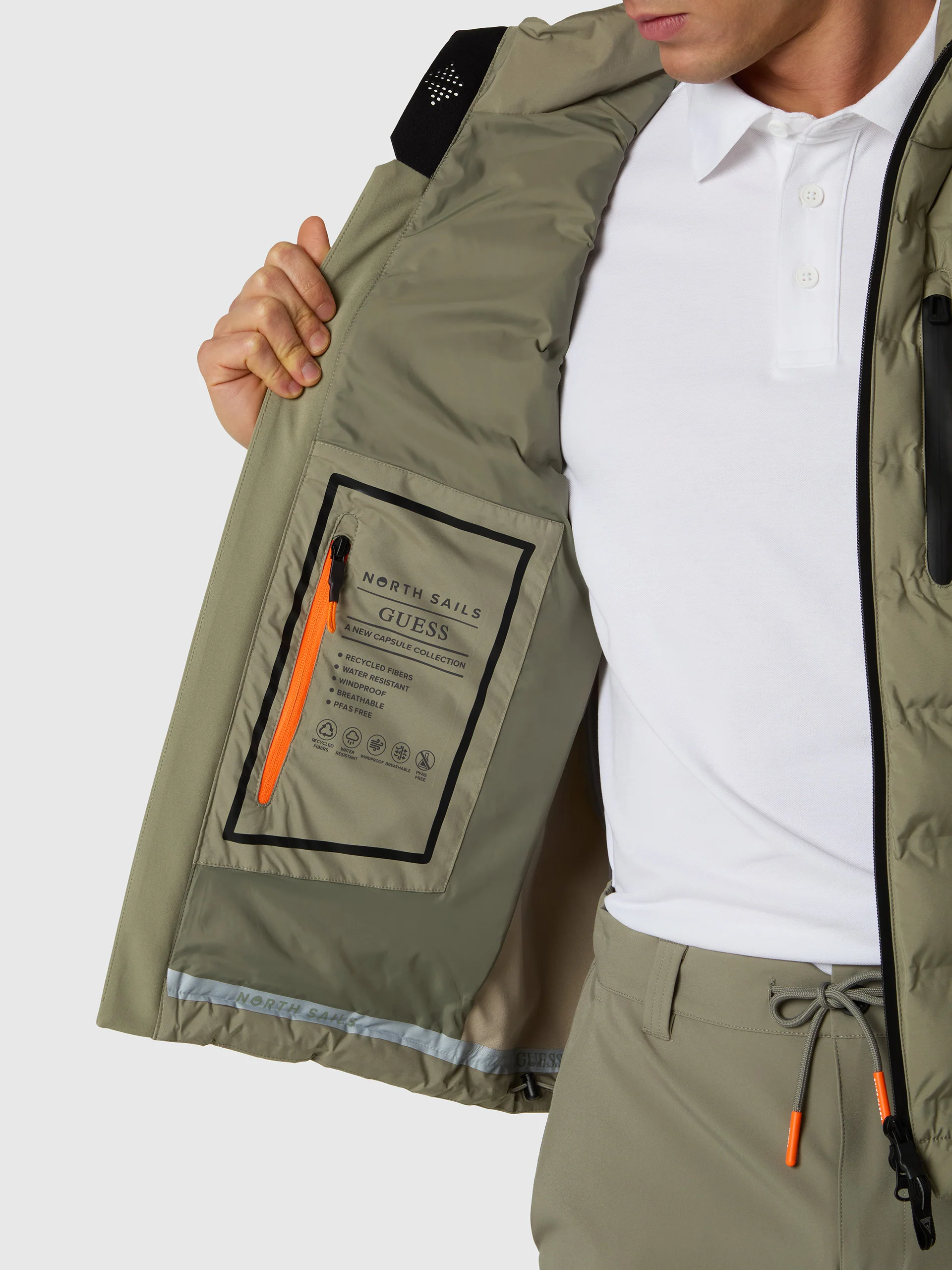 GUESS X NORTH SAILS VEST - Image 13