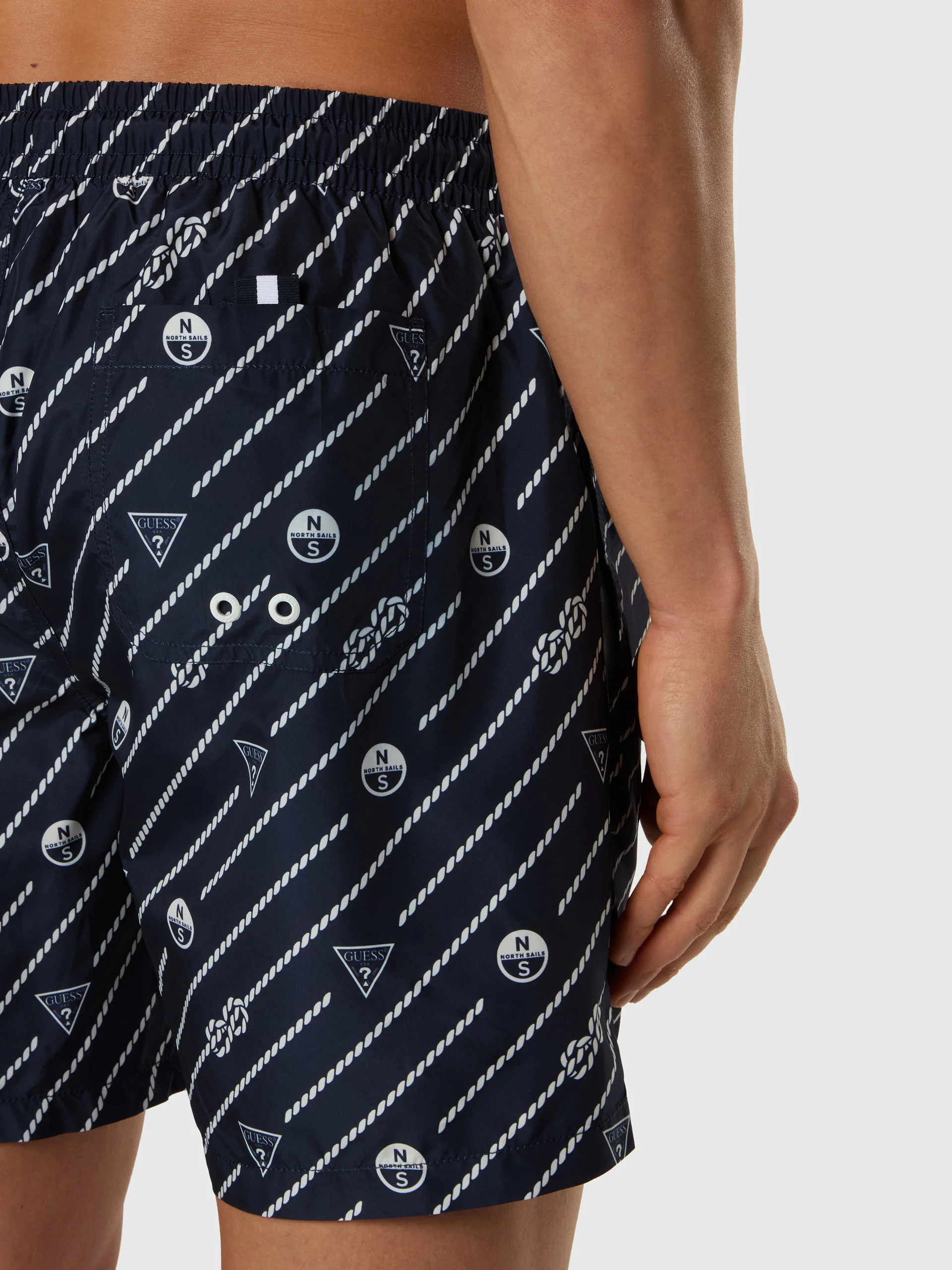 GUESS X NORTH SAILS VOLLEY  SWIM SHORTS - Image 10