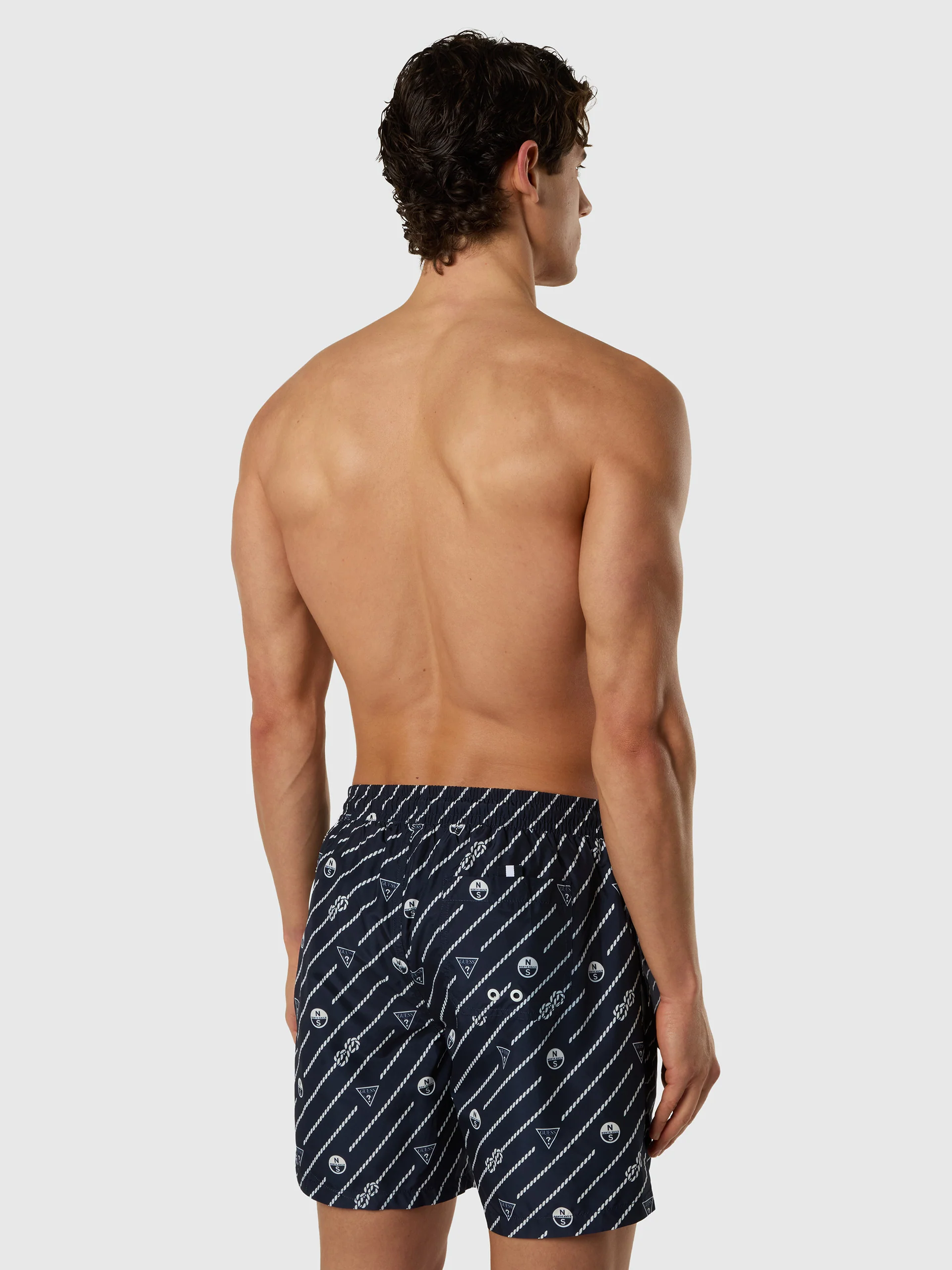 GUESS X NORTH SAILS VOLLEY  SWIM SHORTS - Image 11
