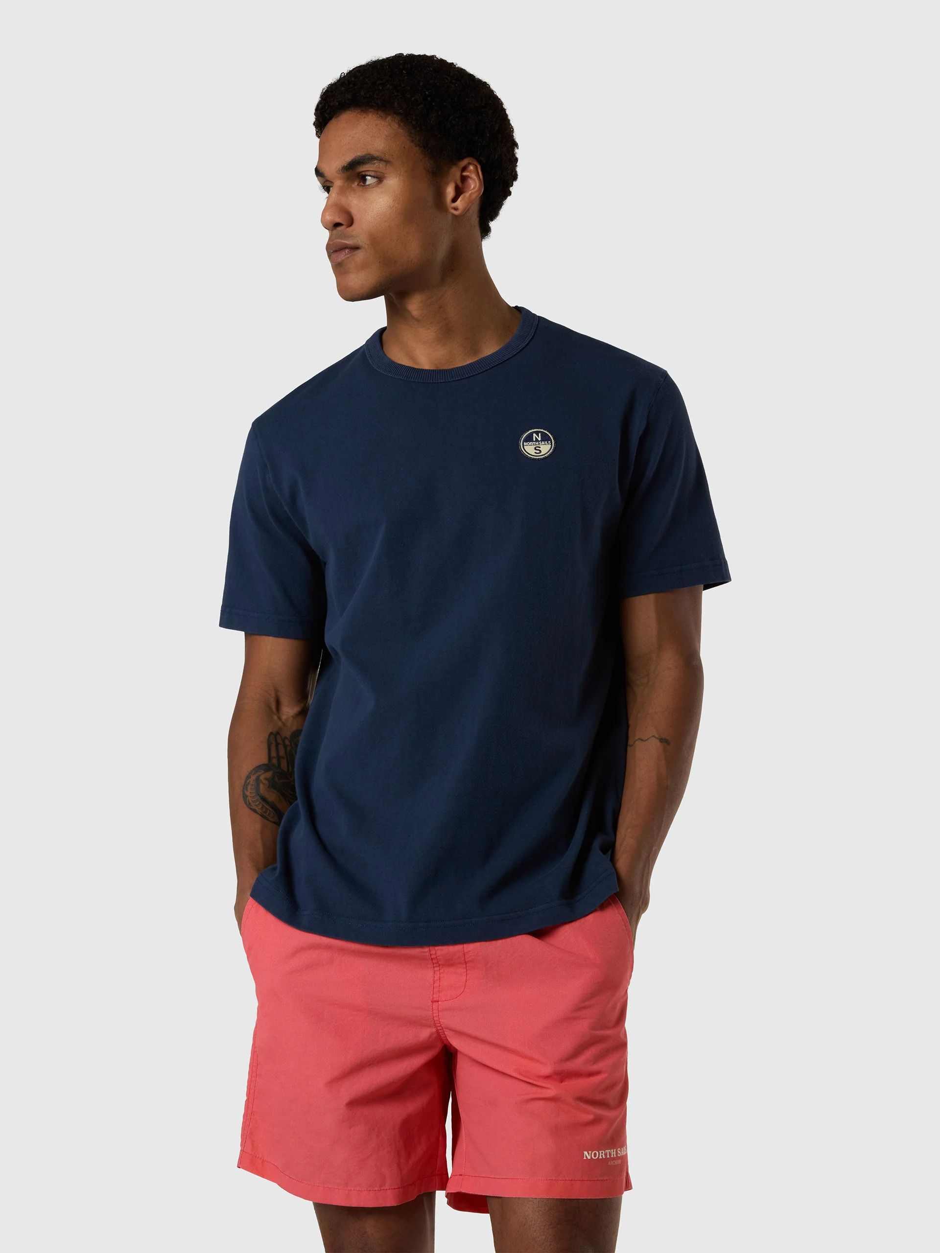 Swim shorts with archive print - Image 2