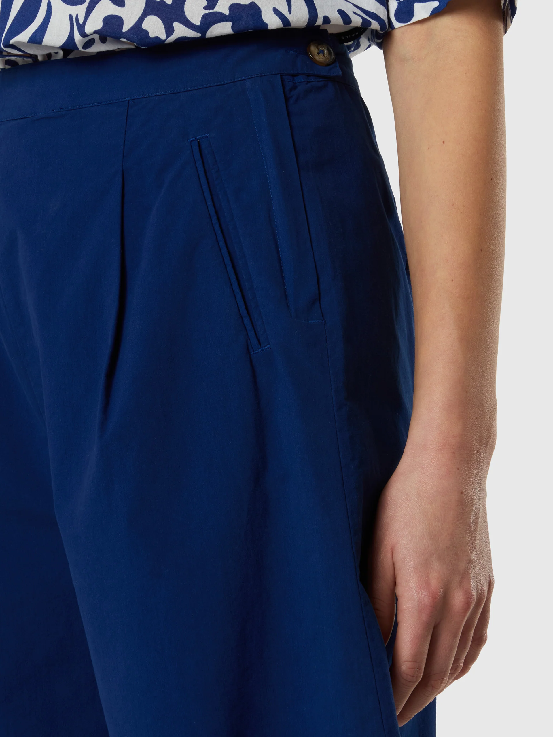 Pleated wide-leg shorts - Image 5