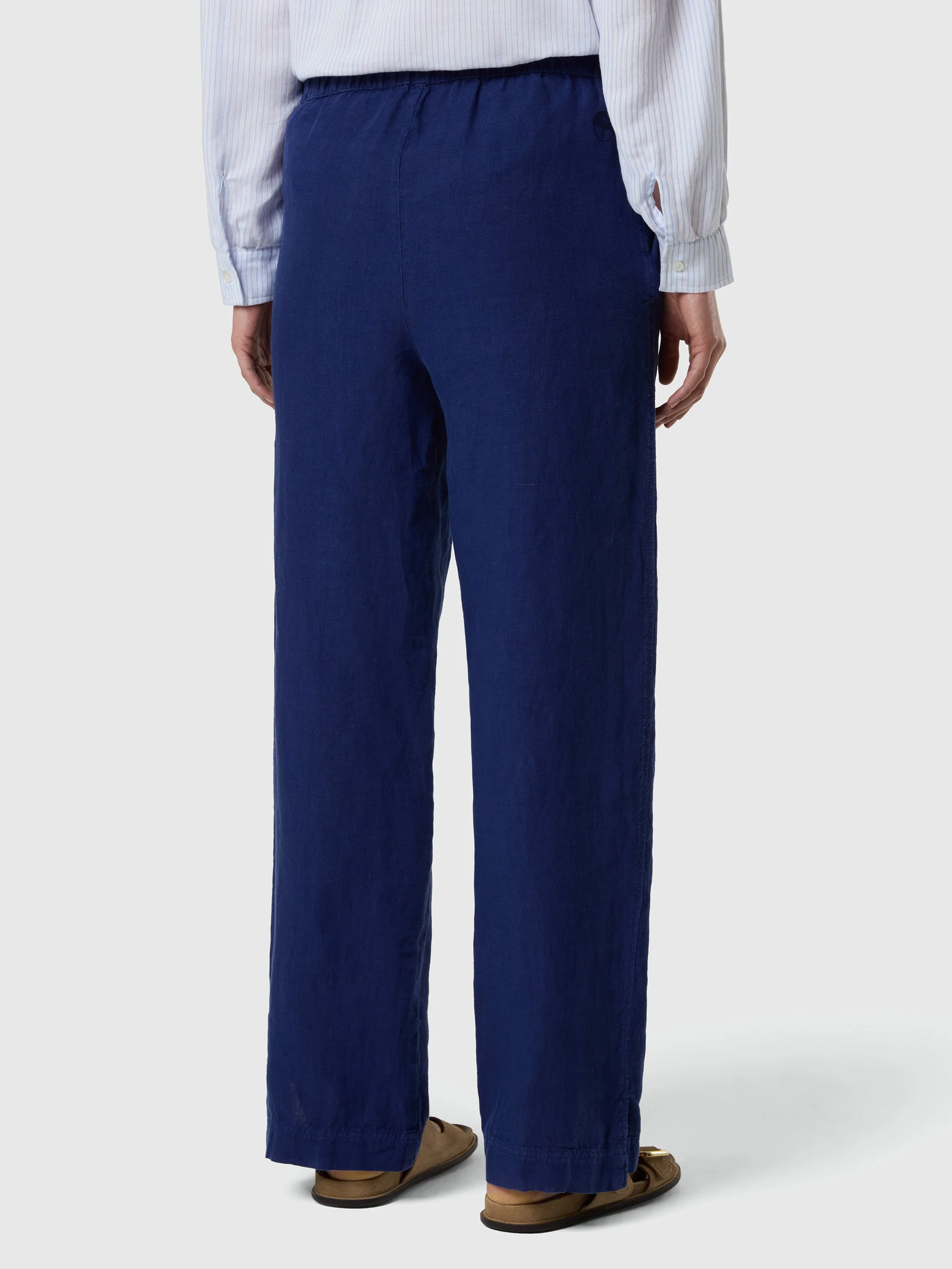 Linen paperbag waist pants - Image 10